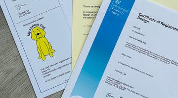 Why does My Anxious Dog need to protect it's yellow space awareness products with IPO?