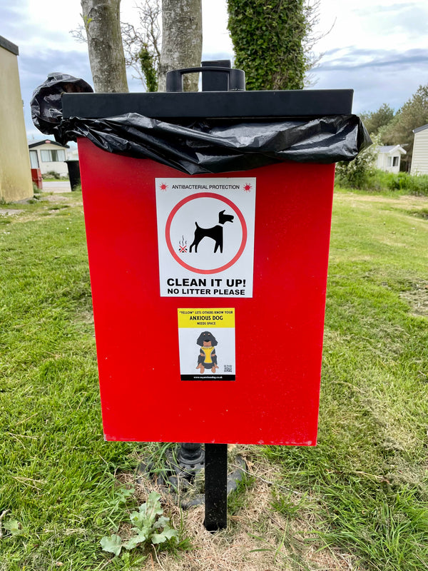 My Anxious Dog Yellow Space Awareness Campaign Pack