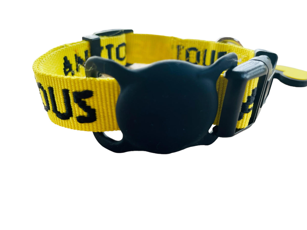 Waterproof AirTag Dog Collar Holder - Soft Silicone Protective Cover For Pet Tracking