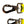 Load image into Gallery viewer, KEEP DOGS AWAY YELLOW SPACE AWARENESS DOG LEAD WITH CARABINER CLIP 1M M/L