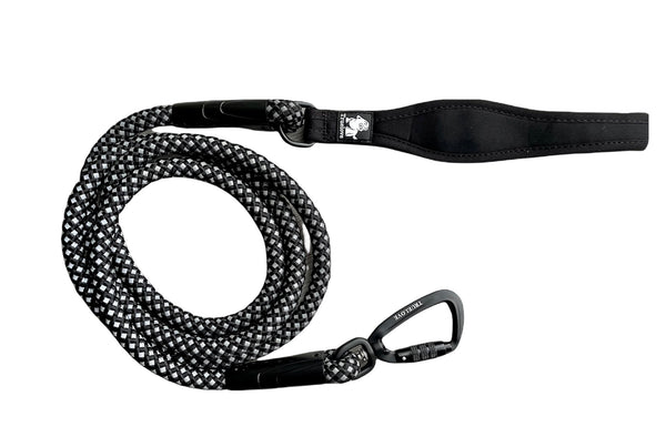 My Anxious Dog Strong Carabiner Dog Lead 1.8m Black