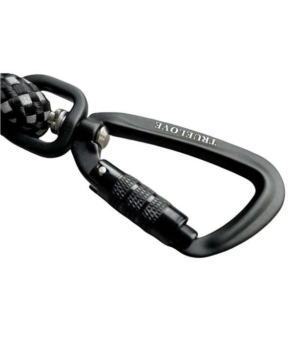 My Anxious Dog Strong Carabiner Dog Lead 1.8m Black