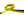 Load image into Gallery viewer, KEEP DOGS AWAY Yellow Space Awareness Dog Lead with Carabiner Clip 1.2M - S/M

