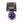 Load image into Gallery viewer, SodaPup MKB Cross Bones Treat Toy - Purple
