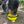 Load image into Gallery viewer, My Anxious Dog Collapsible Yellow water bowl