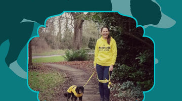Chatting to Martina Miradoli about our #dogsinyellow movement