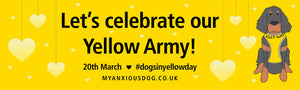 The Yellow Army raises awareness with an official #dogsinyellow day