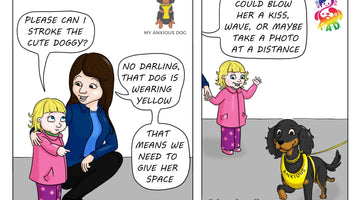 KIDS AROUND DOGS® IN YELLOW