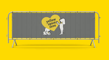 Yellow Space Zones: Where Dogs Find Peace in Busy Places