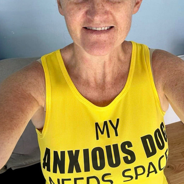 My Anxious Dog Yellow Space Awareness Cool Vest