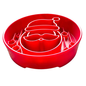 Santa Enrichment Bowl - Slow Feeder