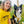 Load image into Gallery viewer, Yellow #dogsinyellow need space t-shirt
