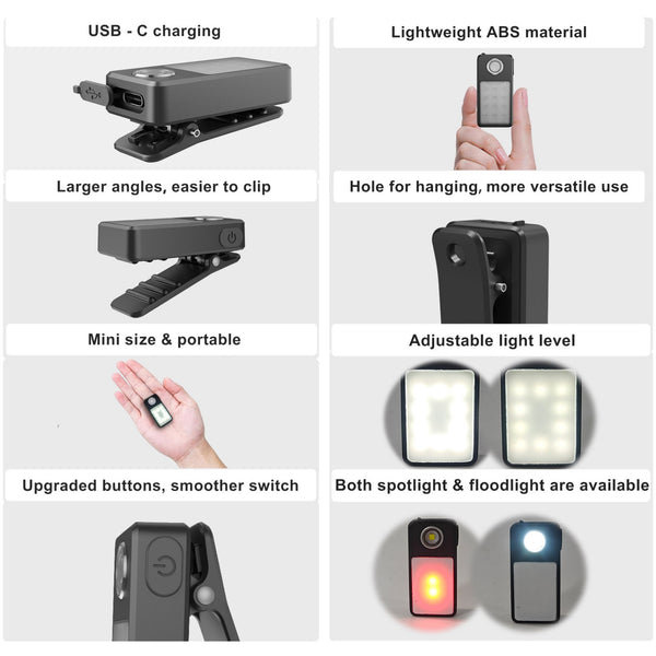WalkBright Clip Light for dog walkers