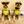 Load image into Gallery viewer, Padded yellow KEEP AWAY ANXIOUS harness
