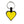 Load image into Gallery viewer, Yellow Heart Tag
