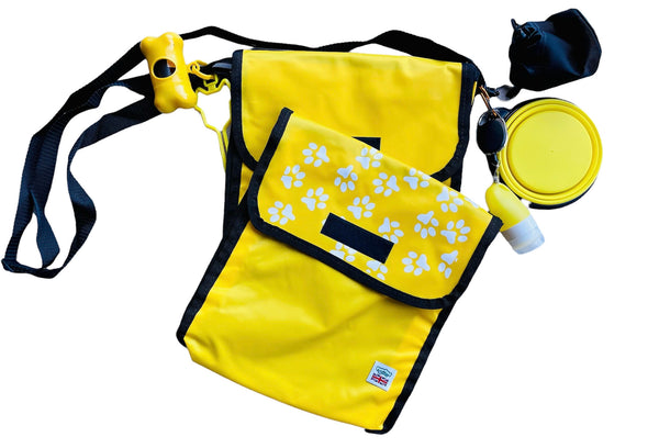 My Anxious Dog Yellow Space Awareness Dog Walking Bag