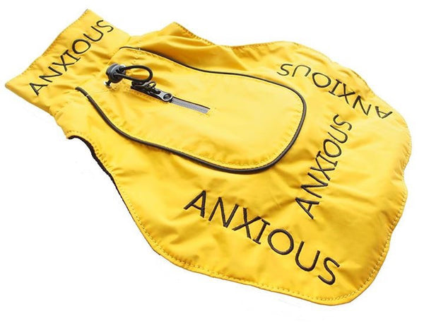 My Anxious Dog Yellow Raincoat 16"