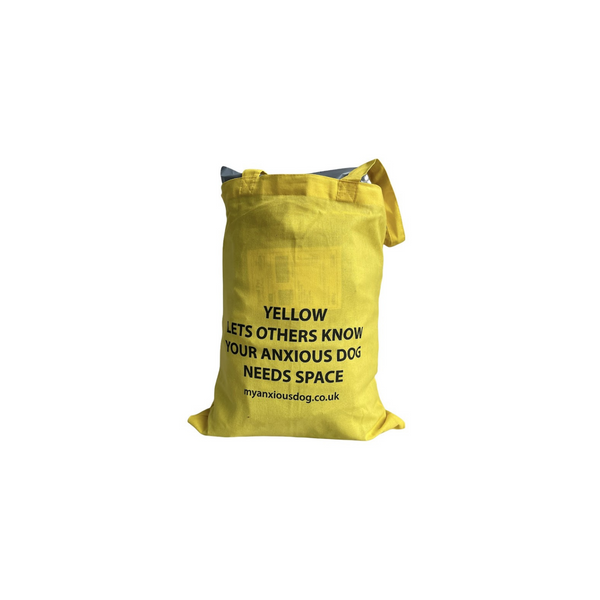 My Anxious Dog Yellow Space Awareness Cotton Bag