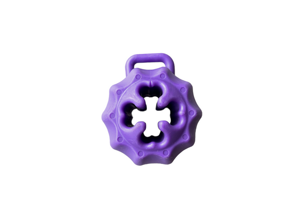 SodaPup MKB Cross Bones Treat Toy - Purple