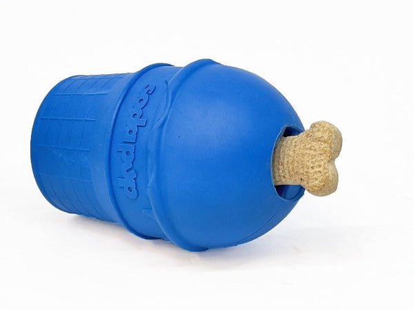 Durable Rubber Chew Cone Toy And Treat Dispenser